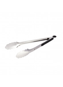 MasterClass Deluxe Stainless Steel 30cm Food Tongs