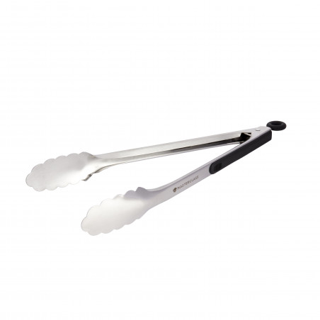 MasterClass Deluxe Stainless Steel 30cm Food Tongs