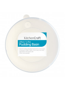 KitchenCraft Plastic 275ml Pudding Basin and Lid