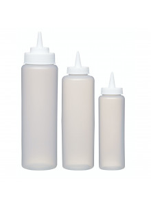 KitchenCraft Set of 3 Easy Squeeze Sauce Dispensers
