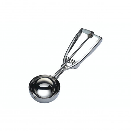 KitchenCraft Deluxe Stainless Steel 6.2cm (62mm) Ice Cream Scoop