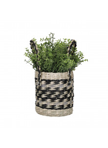 KitchenCraft Seagrass Planter with Handles