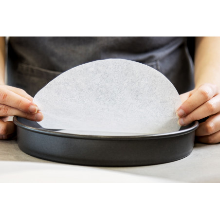 KitchenCraft Round 20cm Siliconised Baking Papers
