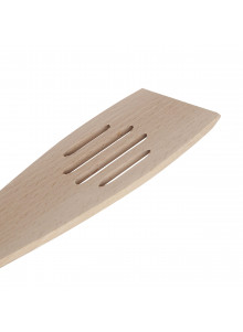 KitchenCraft Beech Wood Slotted Spatula