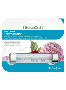 KitchenCraft Plastic Fridge and Freezer Thermometer