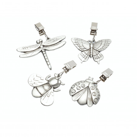 KitchenCraft Set of 4 Solid Pewter Table Cloth Weights