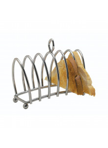 KitchenCraft Chrome Plated Six Slice Toast Rack