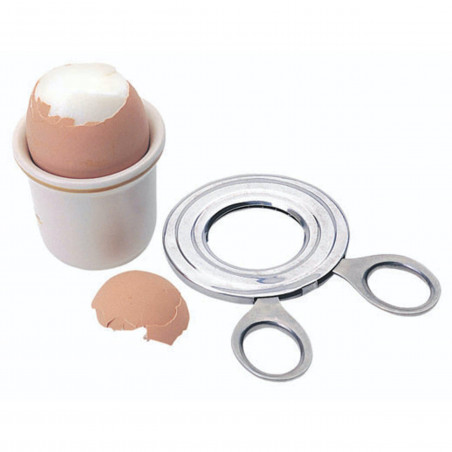 KitchenCraft Stainless Steel Egg Topper