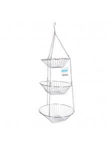 KitchenCraft Three Tier Hanging Vegetable / Fruit Basket