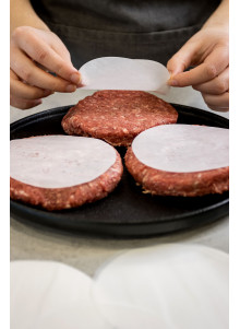 KitchenCraft Quarter Pounder Burger Wax Discs