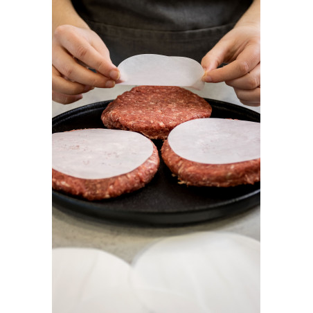 KitchenCraft Quarter Pounder Burger Wax Discs