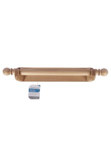 KitchenCraft Beech Wood Wall Paper Towel Holder