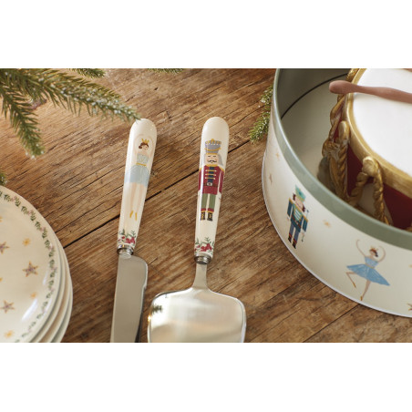 KitchenCraft The Nutcracker Collection Cake Serving Set