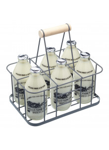 Living Nostalgia Wire Six Bottle Carrier