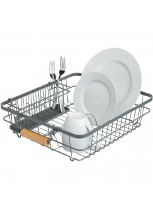 Living Nostalgia Wire Dish & Cutlery Drainer