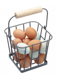 Living Nostalgia Wire Egg Basket