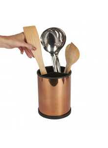 MasterClass Rotating Copper Finish Utensil Holder