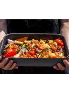 MasterClass Non-Stick Hard Anodised 42cm Roasting Pan