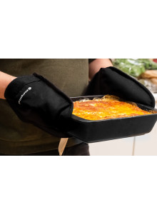 MasterClass Deluxe Professional Black Double Oven Glove