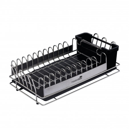 MasterClass Compact Stainless Steel Dish Drainer