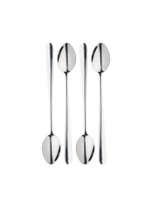 MasterClass Set of 4 Stainless Steel Latte Spoons