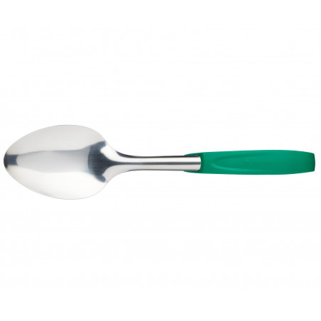 MasterClass Stainless Steel Colour-Coded Serving Spoon - Green