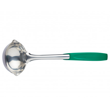 MasterClass Stainless Steel Colour-Coded Buffet Ladle - Green