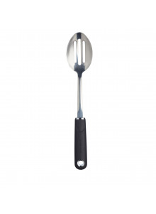 MasterClass Soft Grip Stainless Steel Slotted Spoon