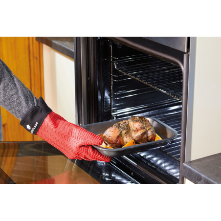 MasterClass Fleece Lined Silicone Oven Glove
