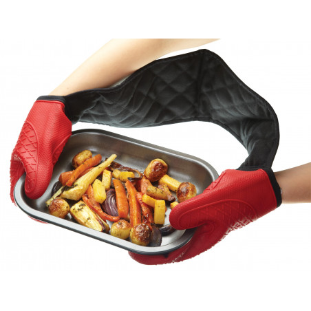 MasterClass Seamless Silicone Double Oven Glove