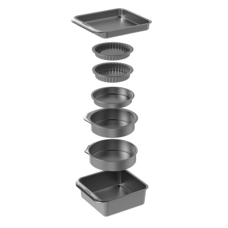 Springform Pan Set of 3 Pieces 6.25/7.75/9.5 Inches Nonstick Cake Pan  Bakeware S