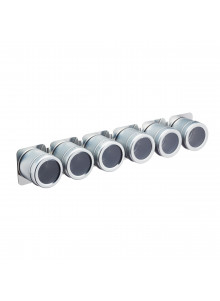 MasterClass 6 Jar Magnetic Spice Rack