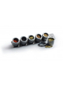 MasterClass 6 Jar Magnetic Spice Rack