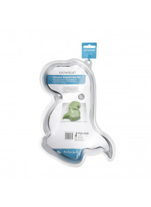 KitchenCraft Silver Anodised Dinosaur Shaped Cake Pan