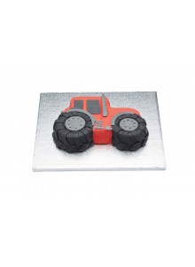 KitchenCraft Silver Anodised Tractor Shaped Cake Pan