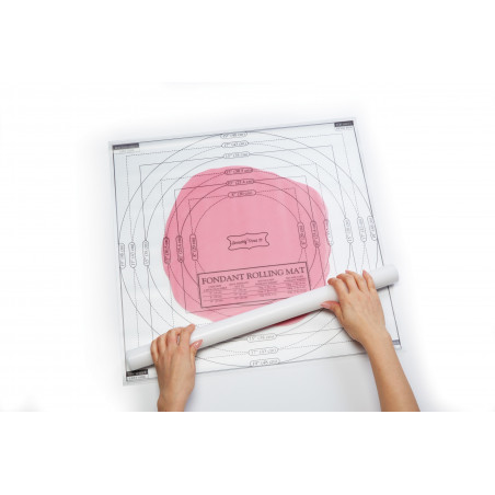 KitchenCraft Measure and Roll PVC Icing Mat