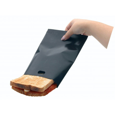 KitchenCraft Non-Stick Pack of 2 Reusable Toaster Bags