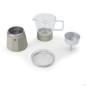 La Cafetière Verona Glass Espresso Maker, 6-Cup, Latte La Cafetière Verona Glass Espresso Maker, 6-Cup, Latte