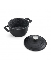 MasterClass 1.4L Cast Aluminium Casserole Dish, Black