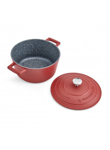 MasterClass 2.5L Cast Aluminium Casserole Dish, Red