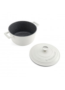 MasterClass 2.5L Cast Aluminium Casserole Dish, Cream