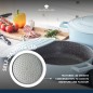 MasterClass 4L Cast Aluminium Shallow Casserole Dish, Sky Blue MasterClass 4L Cast Aluminium Shallow Casserole Dish, Sky Blue