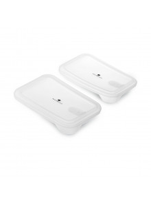 MasterClass All-in-One Set of 2 Replacement Lids, Large
