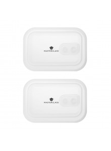 MasterClass All-in-One Set of 2 Replacement Lids, Small
