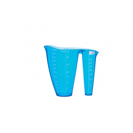 Colourworks Brights Blue Dual Measuring Jug