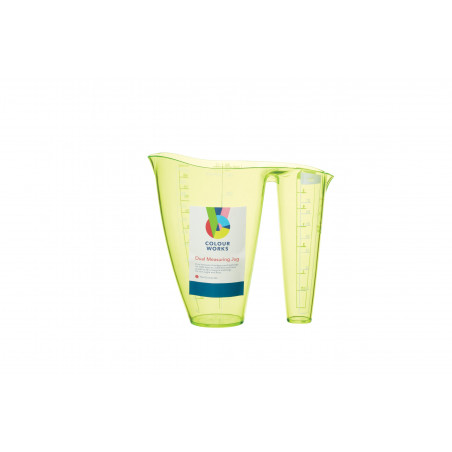 Colourworks Brights Green Dual Measuring Jug