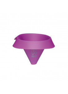 Colourworks Brights Purple Silicone Roll and Fold Funnel