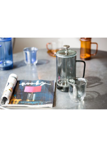 La Cafetière Colour Smoke Grey 8 Cup Cafetière