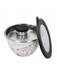 S'well Calacatta Gold Salad Bowl Kit, 1.9L
