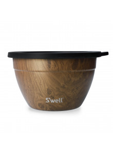S'well Teakwood Salad Bowl Kit, 1.9L